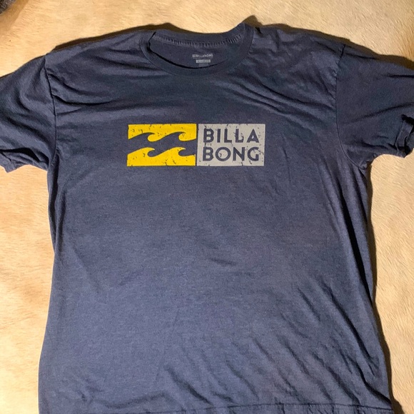 Billabong Other - BILLABONG MENS BLUE GRAPHIC T-SHIRT